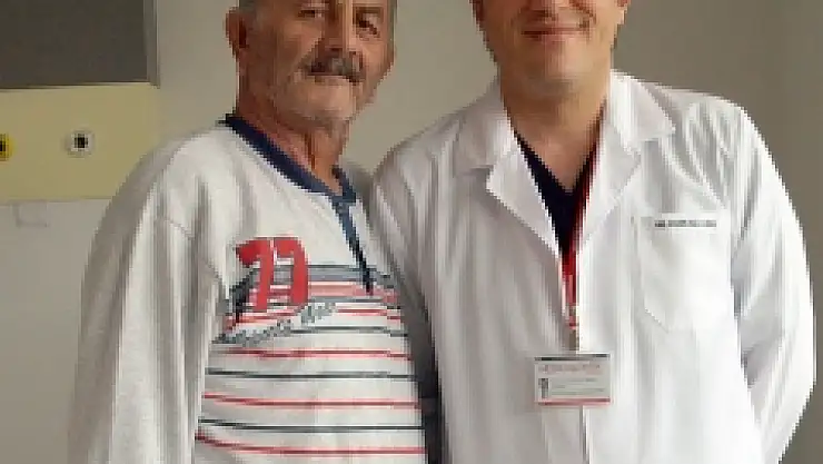 FELÇLİ GELDİ, YÜRÜYEREK TABURCU OLDU