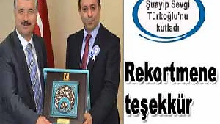 Çalık YEDAŞ'a teşekkür