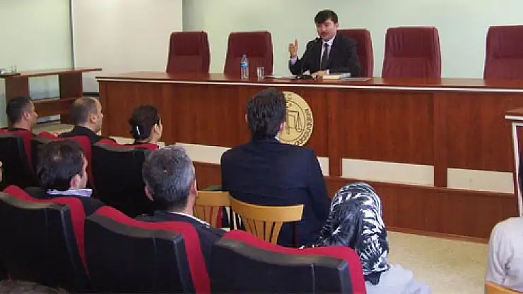 Hükümlülere 'Ahlak Anlayışı Ve Toplumsal Değerler' Konusunda Konferans