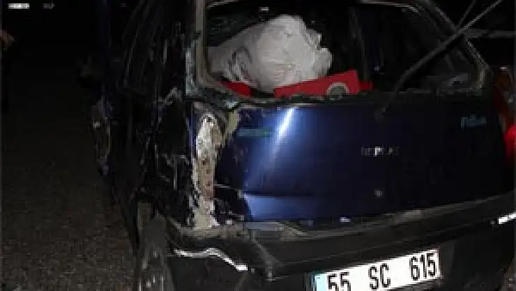 Çarşamba'da kaza 8 yaralı