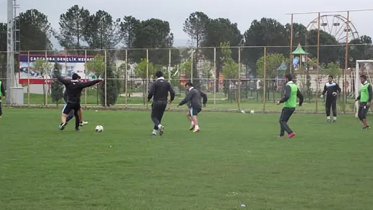 Yomra spor maçı hazırlıklarına su engeli!