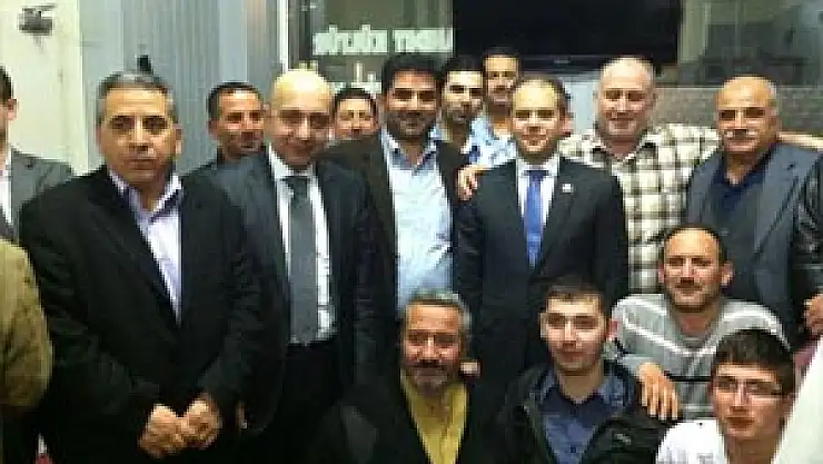  Akif Çağatay Kılıç Almanya'daki Samsunlularla buluştu