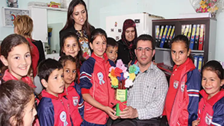 Minikler ÇABED'i ziyaret etti