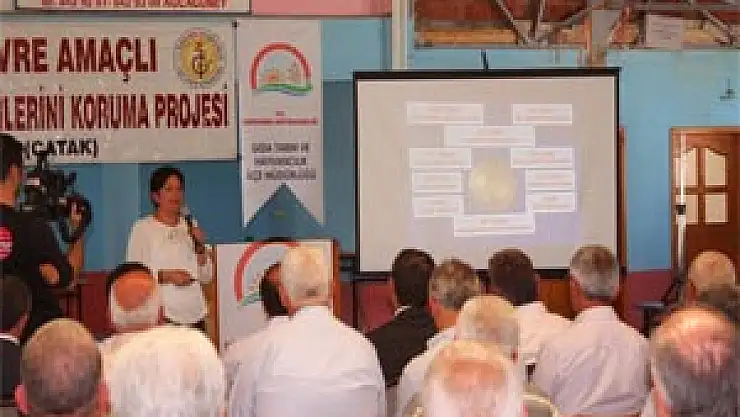 ÇATAK Projesi Ağcagüney'de anlatıldı