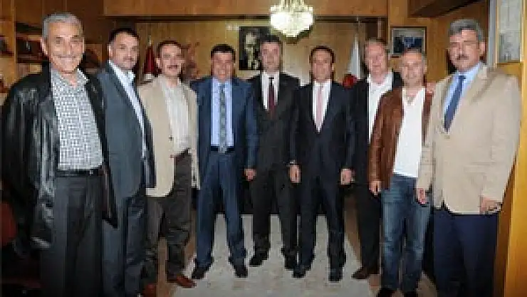 Başkanlar Havza'da Buluştu