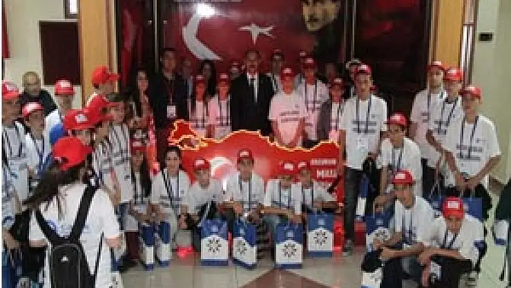 Samsunlu Çocuklardan Milli Eğitim'i Ziyaret