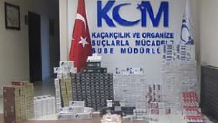 Evinde Ve İş Yerinde 6 Bin 802 Paket Kaçak Sigara Ele Geçti