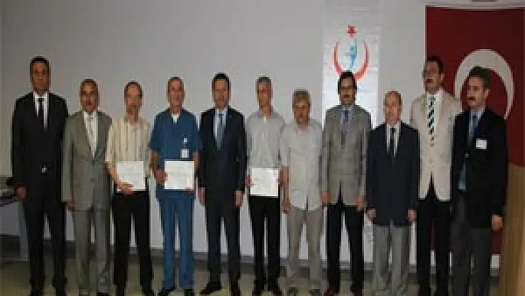 YARDIMCI PERSONELLER SERTİFİKALARINI ALDI