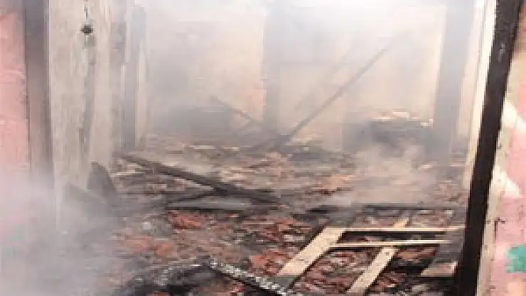 Çarşamba'da yangın