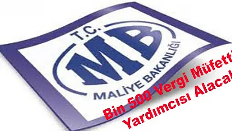 Bin 500 Vergi Müfettiş Yardımcısı Alacak