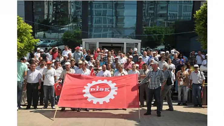 ATAKUM BELEDİYESİ ÇALIŞANLARI İŞ BIRAKTI