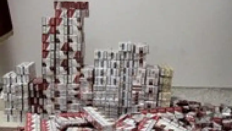 Samsun'da Yolcu Otobüsünde Kaçak Sigara