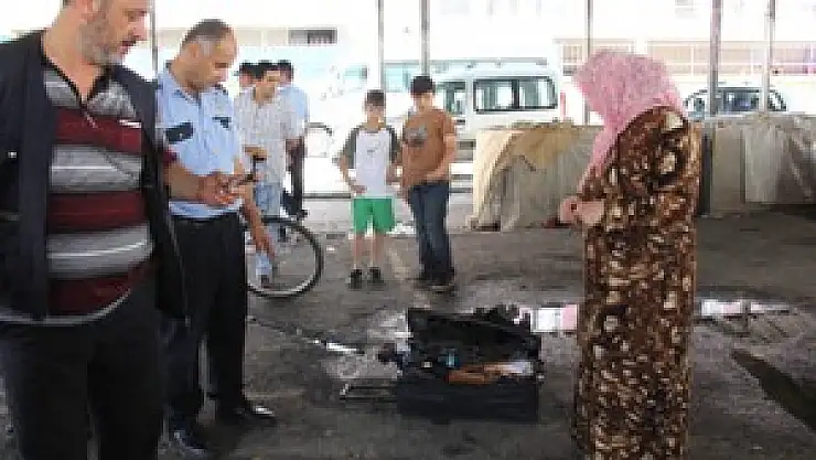 Gurbetcinin Unuttuğu Valize Bomba Müdahalesi 