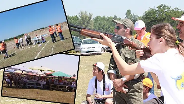 ÇARŞAMBA'DA AVCILAR HÜNERLERİNİ SERGİLEDİLER