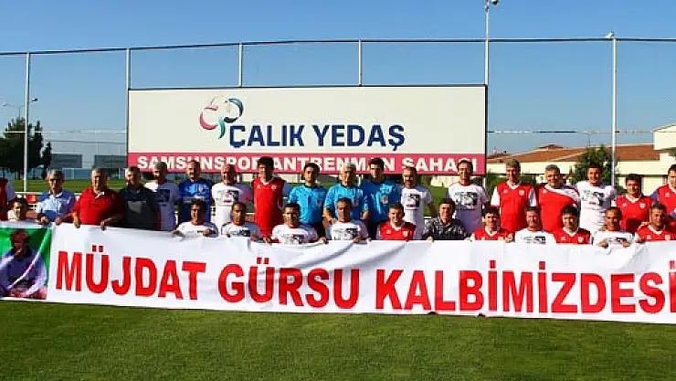  MÜJDAT GÜRSU, VETERANLAR MAÇIYLA ANILDI