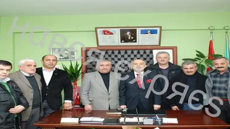 TSO' dan Başkan Güngör'e tebrik ziyareti