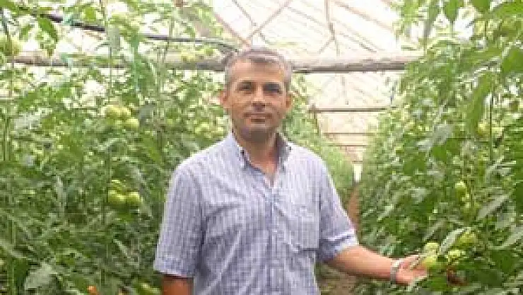 SEBZE ÜRETİCİSİNİN YÜZÜ GÜLDÜ