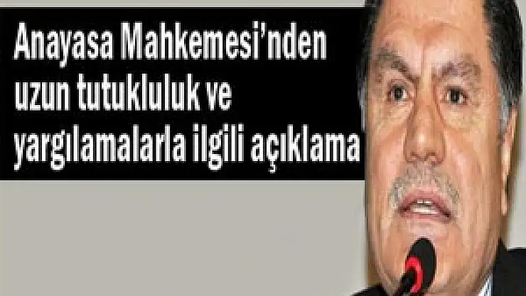 Anayasa Mahkemesi'nden tarihi karar