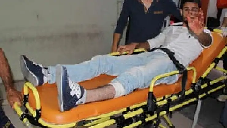  SAMSUN'DA BIÇAKLAMA: 1 YARALI