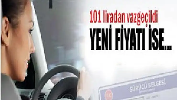 Ehliyet değişim ücretinde büyük indirim