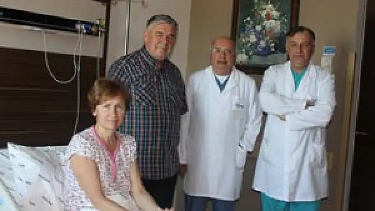 UKRAYNALI HASTA MEDICANA'DA SAĞLIĞINA KAVUŞTU