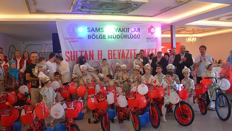 25 çocuk için sünnet şöleni