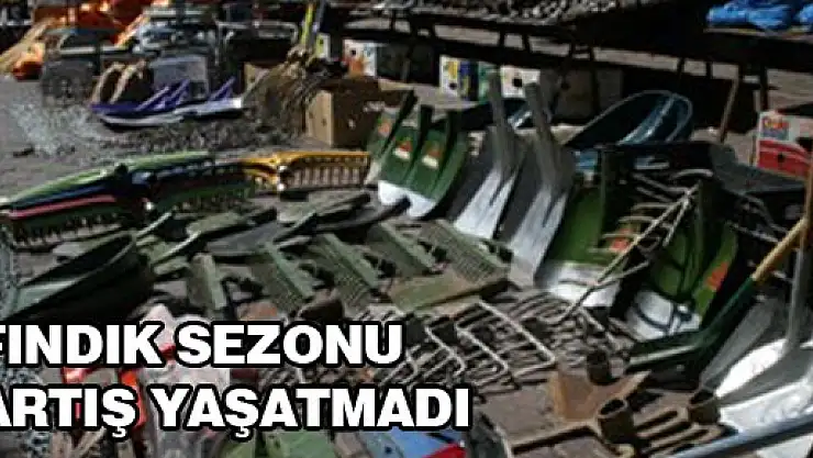 Fındık Sezonu Geldi, Satışlar Artmadı