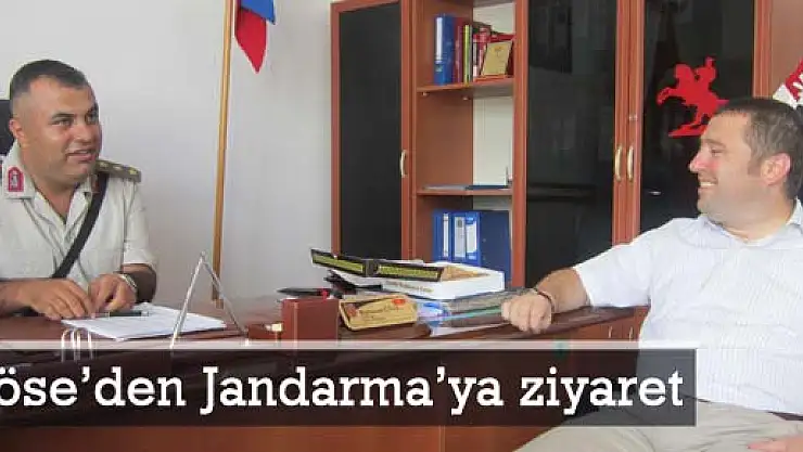 Köse'den Jandarma'ya Ziyaret