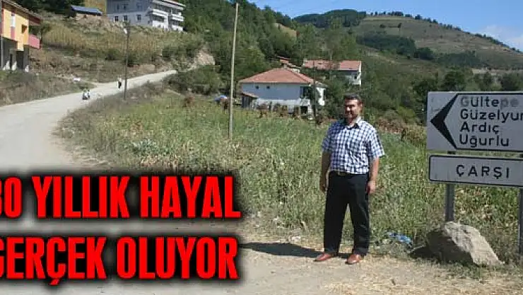 Ayvacık'ta 30 Yıllık Bir Hayal Daha Gerçek Oluyor