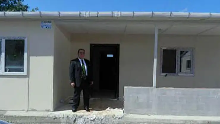Kaymakamlık yaptırdığı son evleri de teslim ediyor