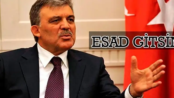 Abdullah Gül, 'Esad'ın gitmesi gerek'