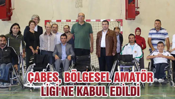 Çabes, Bölgesel Amatör Ligi'ne Kabul Edildi