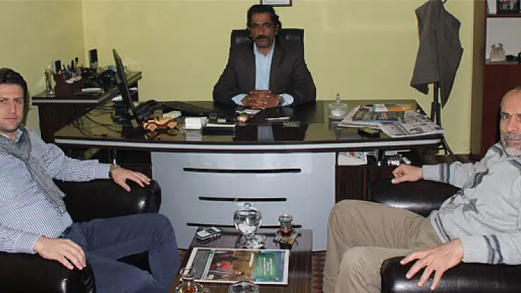 Yazgan ve Baş' tan Gazetemize ziyaret