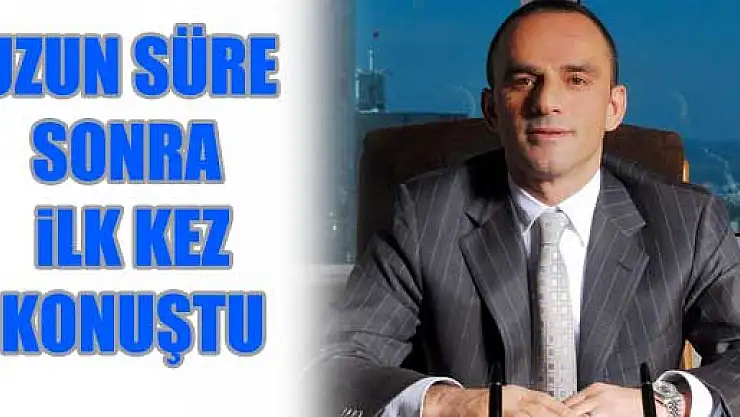 Galip Öztürk uzun süre sona ilk kez konuştu