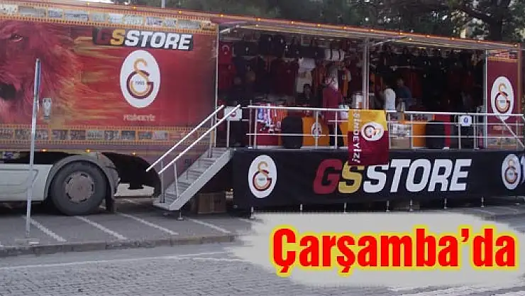 Gs Store Tırı Çarşamba'da