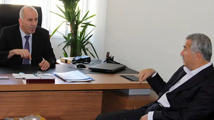 Demir'den Özbay'a 'hayırlı olsun' ziyareti