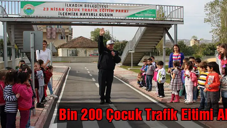 Bin 200 Çocuk Trafik Eğitimi Aldı