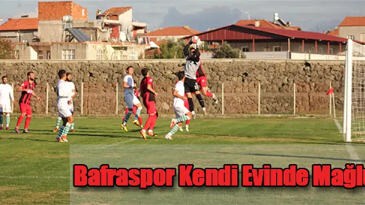Bafraspor kendi evinde mağlup