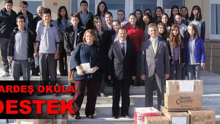 Bulutoğlu Anadolu Lisesinden Kardeş Okullara Kütüphane Desteği           