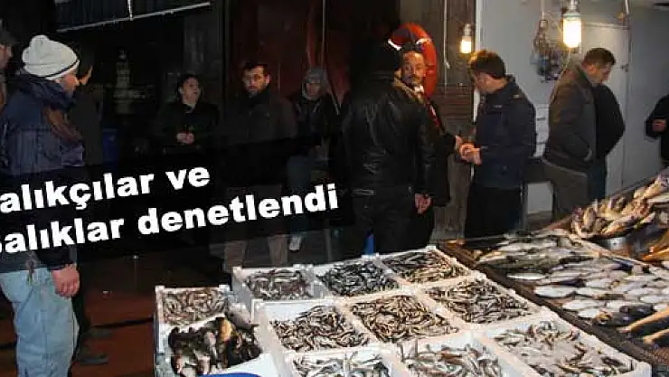 Balıkçılar ve Balıklar denetlendi