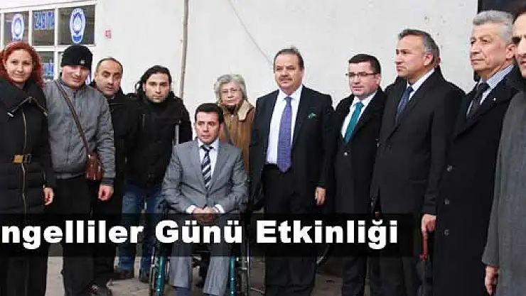 Çarşamba'da Engelliler Günü Etkinlikleri 