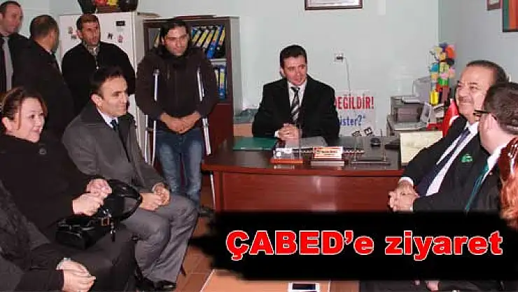 ÇABED'e ziyaret