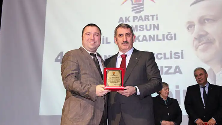 Köse'ye Köktaş' tan plaket