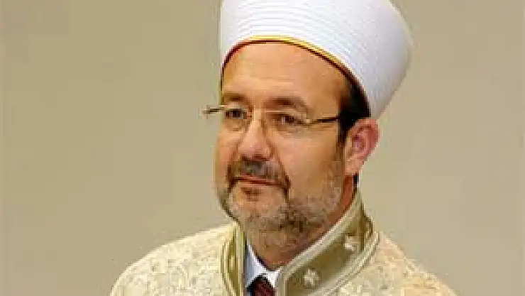  Mehmet Görmez'den 'Beddua' Açıklaması