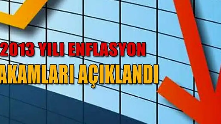 2013 yılı enflasyon rakamlarını açıkladı