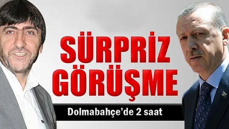 Başbakan Erdoğan, Rıdvan Dilmen ve Mahmut Uslu ile görüştü