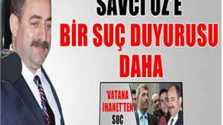 Savcı Öz hakkında 'sürpriz' suç duyurusu