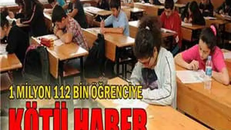 1 milyon 112 bin öğrenciyi ilgilendiren haber