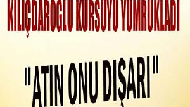 CHP toplantısında gergin anlar