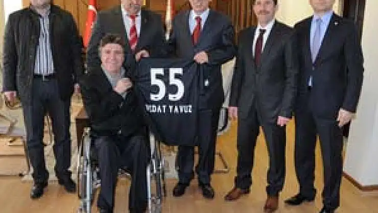 Samsunspor'dan Yeni Emniyet Müdürüne Ziyaret